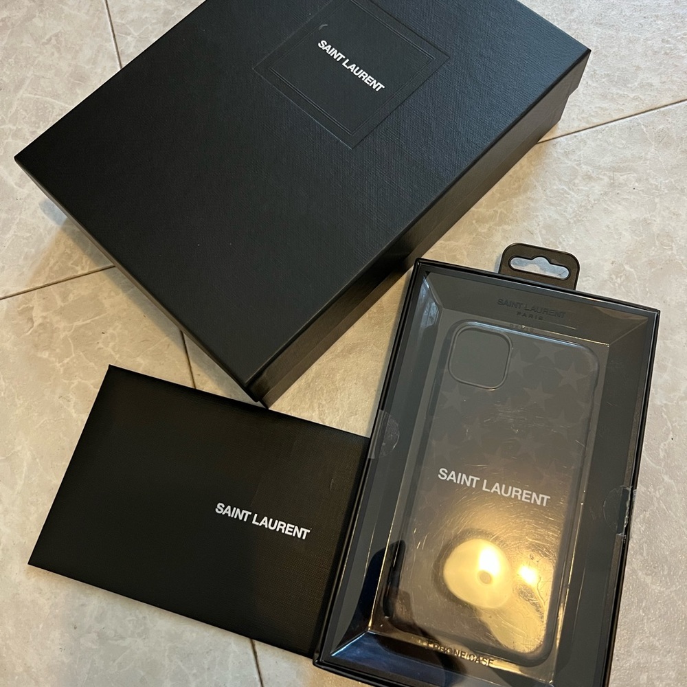 Authentic YSL IPhone 11 Pro Max Case